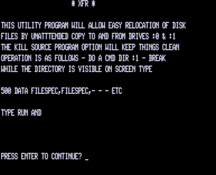 Screen shot